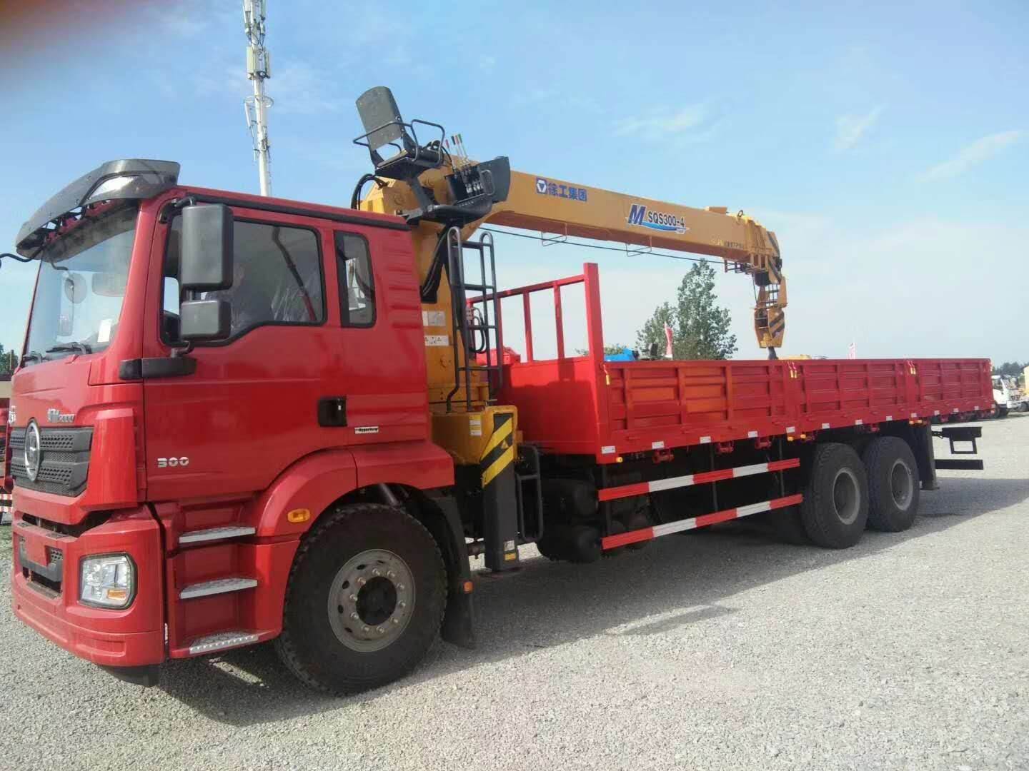 陜汽德龍M3000后八輪徐工12噸4節(jié)臂隨車吊 廠家分期購(gòu)車方案與圖片解析